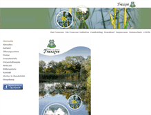 Tablet Screenshot of franzseebad.de